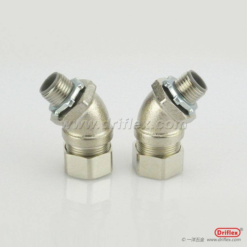 Nickel Plated Brass 45d Connector - Tianjin Driflex Co., Ltd.