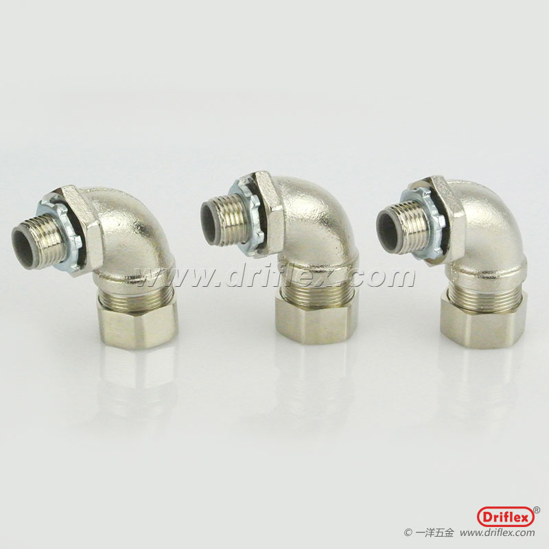 Nickel Plated Brass 90d Anlge