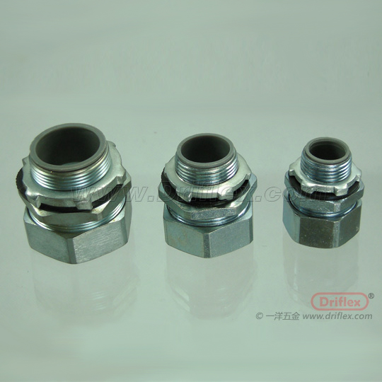 Steel Straight Connector